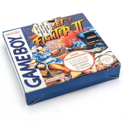 Street Fighter II - Complete In Box - (GPS) - Gameboy Original (B Grade) (Used)